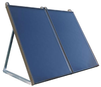 Ground or Wall mounted flat solar panels